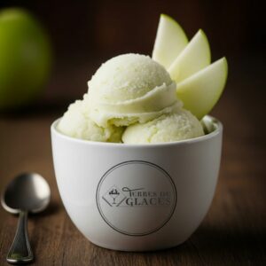 glace pomme verte