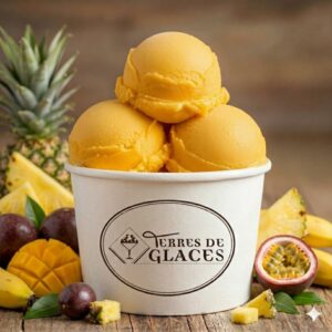Sorbet aux fruits des îles