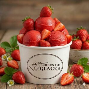 sorbet fraise
