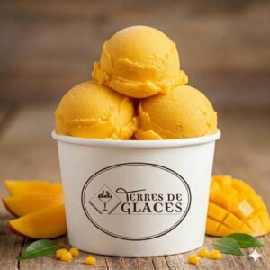 sorbet artisanal à la mangue