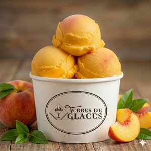 sorbet à la pêche